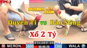 duyên ti vs bảo sting xổ 2 tỷ
