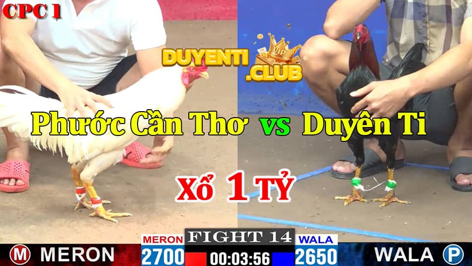 phước cần thơ vs duyên ti xổ 1 tỷ