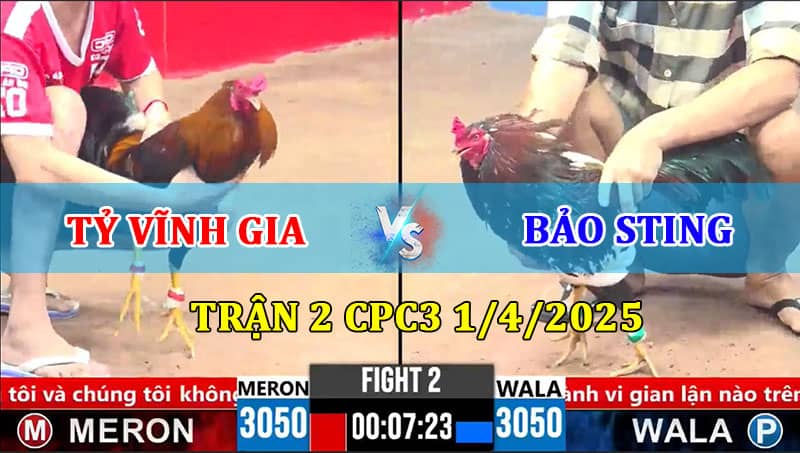 TRẬN 2 CPC3 1/4/2025 TỶ VĨNH GIA VS BẢO STING 1 Trận 2 CPC3 1/4/2025