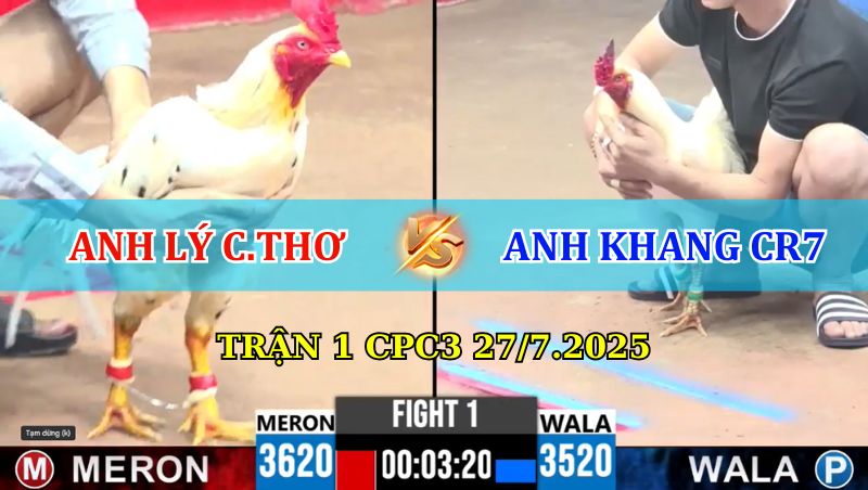 Trận 1 CPC3 Ngày 27/7/2025