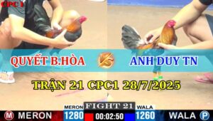Trận 21 CPC1 28/7/2025
