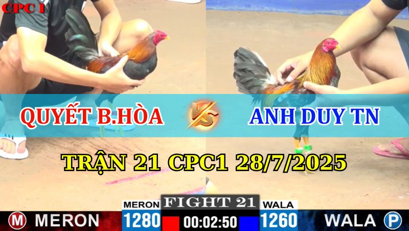 TRẬN 21 CPC1 28/7/2025 QUYẾT BIÊN HÒA VS DUY TÂY NINH 1 Trận 21 CPC1 28/7/2025