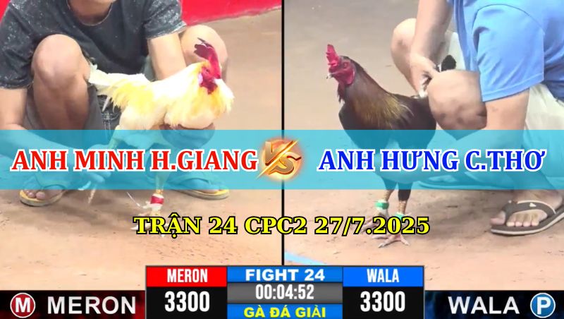 TRẬN 24 CPC3 27/7/2025 MINH HẬU GIANG VS HƯNG CẦN THƠ 1 Trận 24 CPC3 27/7/2025