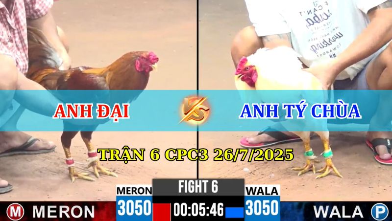 Trận 6 CPC3 26/7/2025