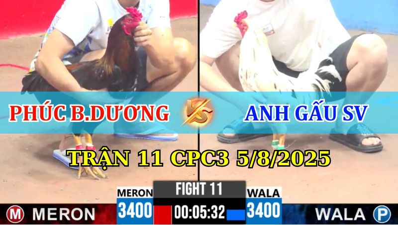 TRẬN 13 CPC3 5/8/2025 ANH VŨ VS UN CAMPUCHIA XỔ 300 1 Trận 13 CPC3 5/8/2025