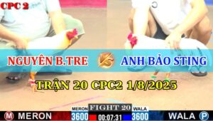Trận 20 CPC2 1/8/2025