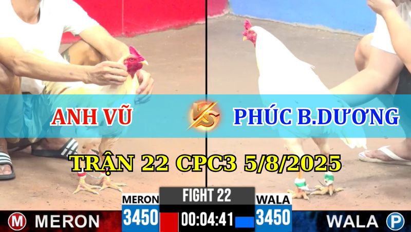 TRẬN 22 CPC3 5/8/2025 CHÚ PHÚC BÌNH DƯƠNG XỔ 100 1 Trận 22 CPC3 5/8/2025
