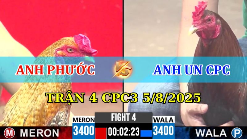 TRẬN 4 CPC3 5/8/2025 ANH PHƯỚC VS UN CAMPUCHIA 1 Trận 4 CPC3 5/8/2025