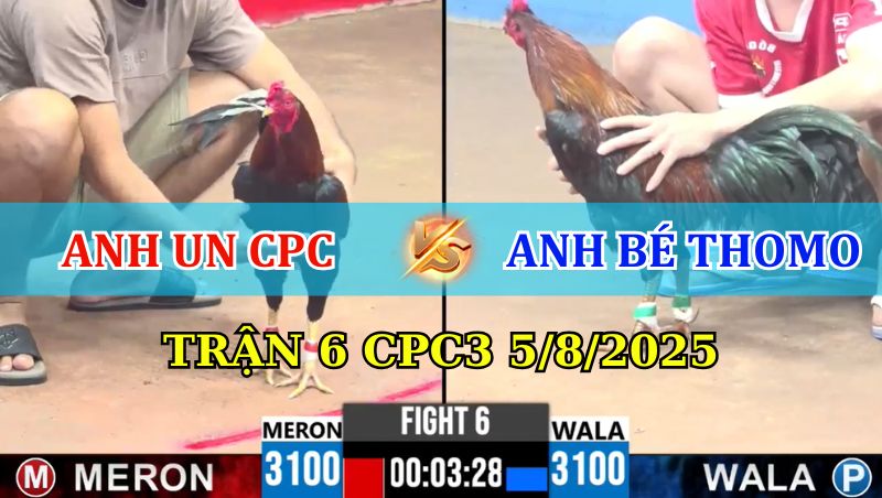 TRẬN 6 CPC3 5/8/2025 UN CAMPUCHIA VS BÉ THOMO 1 Trận 6 CPC3 5/8/2025